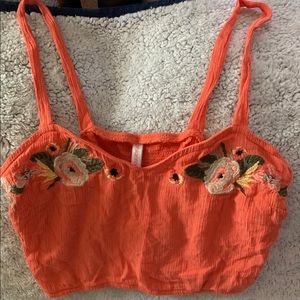 Cropped tank top